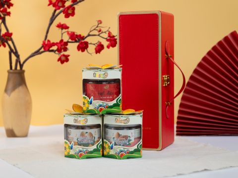 Set Quà Tặng Đắc Lộc 7 - Hộp quà Tết cao cấp sang trọng ý nghĩa 2025