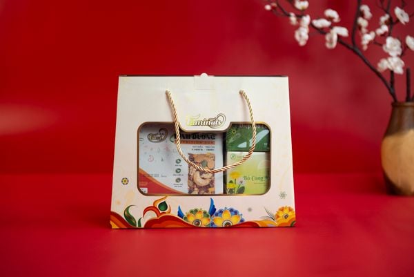 Set Quà Tặng Xuân Tươi 1 - Hộp quà Tết cao cấp sang trọng ý nghĩa 2025