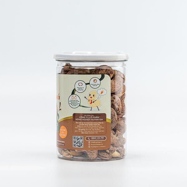 Hạt Điều Rang Muối Faminuts Hũ Nắp Nhôm 250g