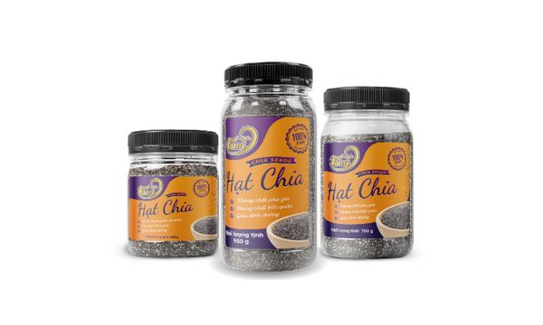 Hạt Chia Faminuts Hũ Nhựa