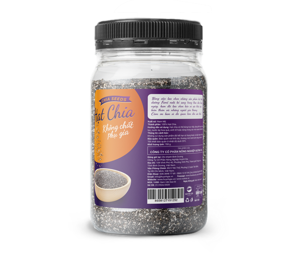 Hạt Chia Faminuts Hũ Nhựa