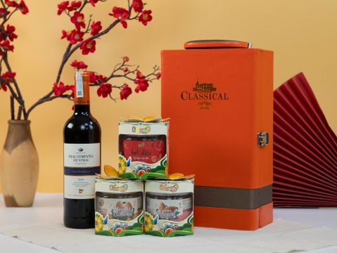 Set Quà Tặng Đắc Lộc 2 - Hộp quà Tết cao cấp sang trọng ý nghĩa 2025