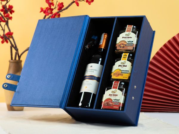 Set Quà Tặng Đắc Lộc 3 - Hộp quà Tết cao cấp sang trọng ý nghĩa 2025