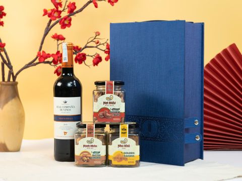 Set Quà Tặng Đắc Lộc 3 - Hộp quà Tết cao cấp sang trọng ý nghĩa 2025