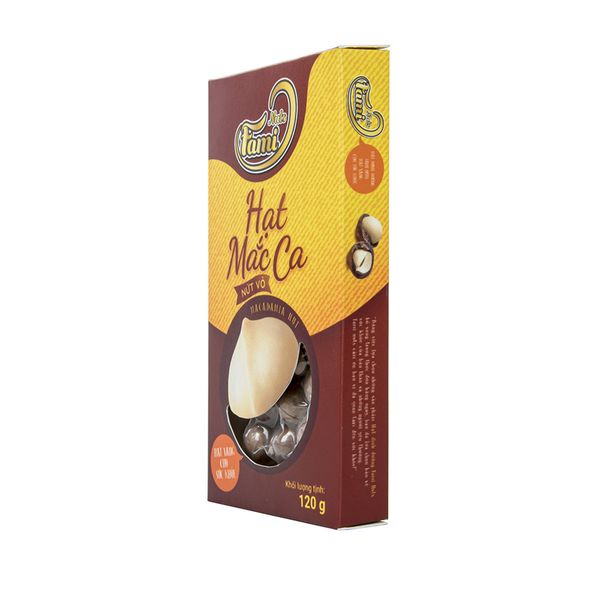 Hạt Macca Faminuts Hộp Giấy 120g