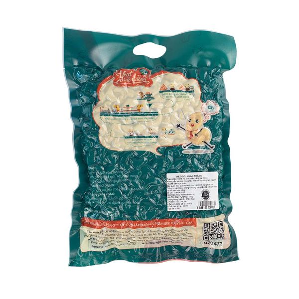 Hạt điều tươi nhân trắng W240 - Túi 1kg