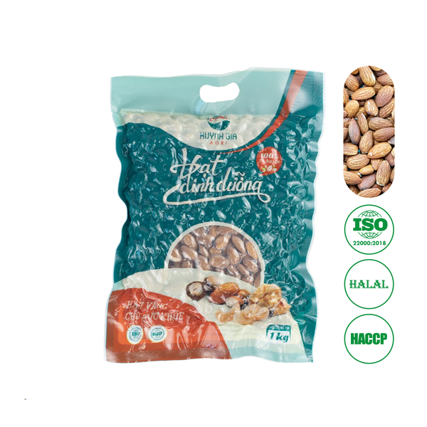 Hạnh Nhân Rang Nhập Khẩu Mỹ - Túi 1kg