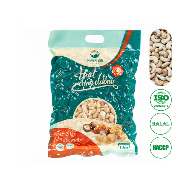 Hạt điều rang không muối W240 - Túi 1kg