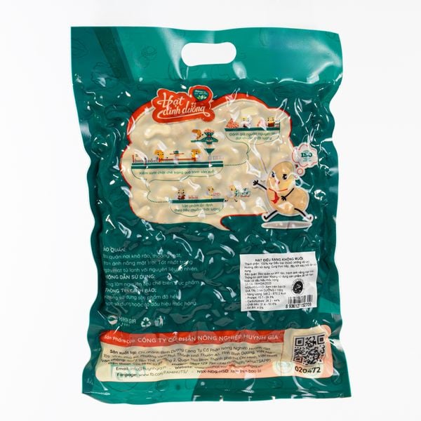 Hạt điều rang không muối W240 - Túi 1kg