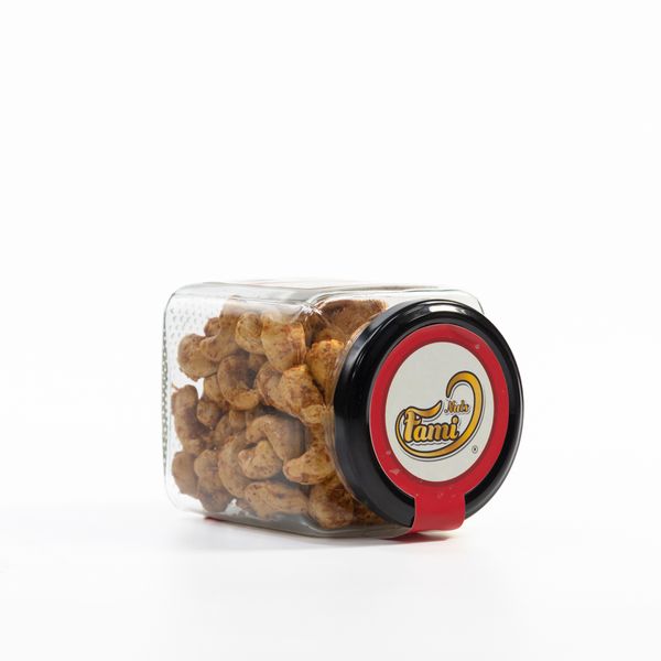 Hạt Điều Tỏi Ớt Hũ Thủy Tinh 250g - FAMINUTS