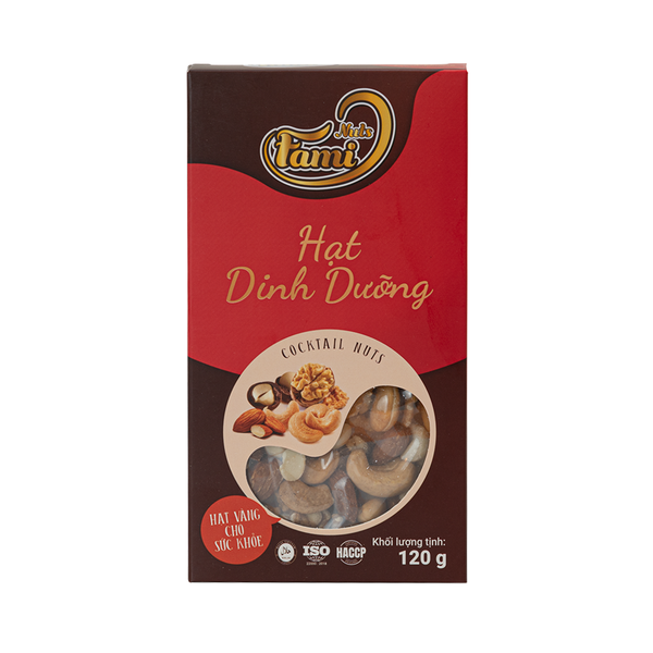 Hạt Dinh Dưỡng Faminuts Hộp Giấy 120g