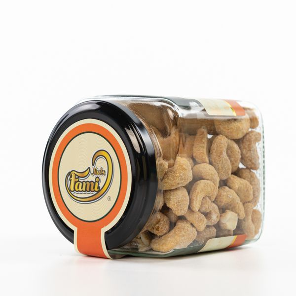 Hạt điều Phô mai Faminuts hũ thủy tinh 180g