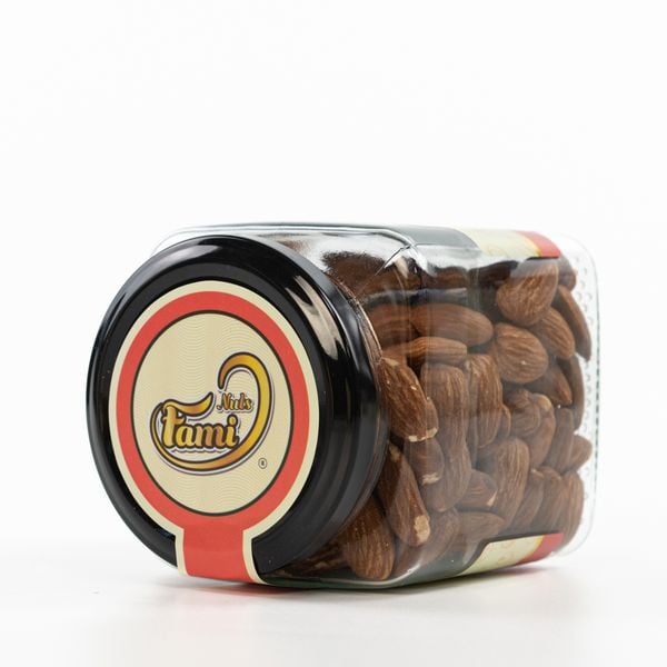 Hạnh Nhân Rang Hũ Thủy Tinh 200g - FAMINUTS