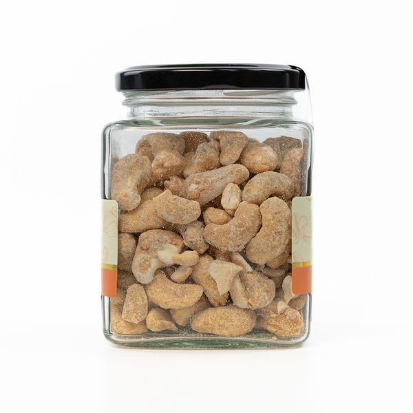 Hạt điều Phô mai Faminuts hũ thủy tinh 180g