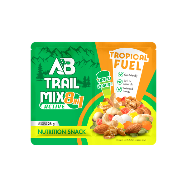 [Combo 12 Gói] Hạt dinh dưỡng mix 2 ngăn AB Trail Mix cho người chơi thể thao