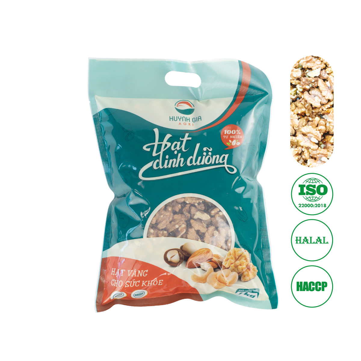 Nhân Hạt Óc Chó Vàng Nhập Khẩu Mỹ