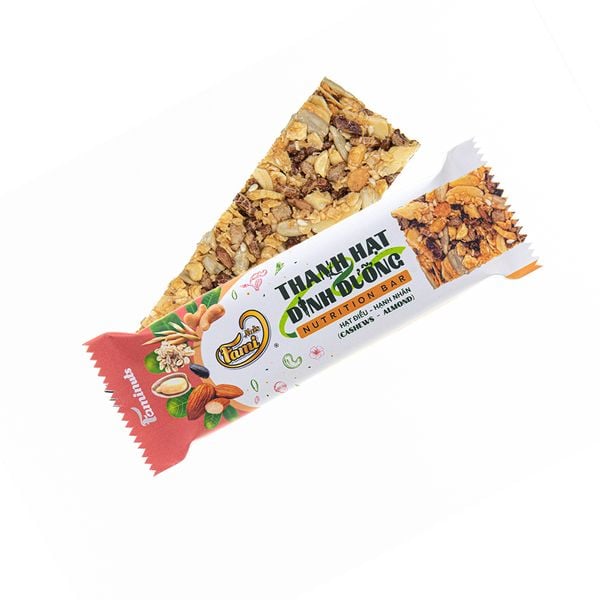 Thanh Hạt Dinh Dưỡng Hạt Điều - Hạnh Nhân Faminuts