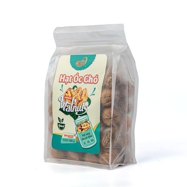 Hạt Óc Chó Faminuts Túi Zipper 500g