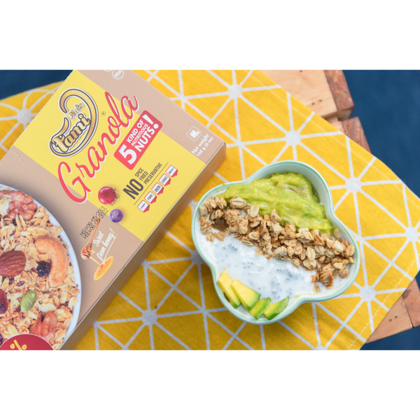 Hạt Dinh Dưỡng Ngũ Cốc Granola Faminuts Hũ Nhựa 280g