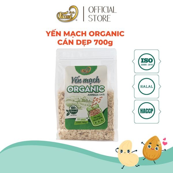 Yến Mạch Hữu Cơ Cán Dẹt Faminuts