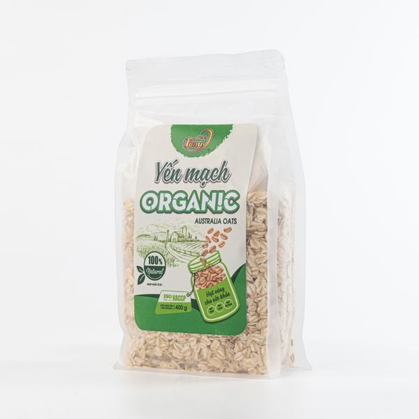 Yến Mạch Hữu Cơ Cán Dẹt Faminuts