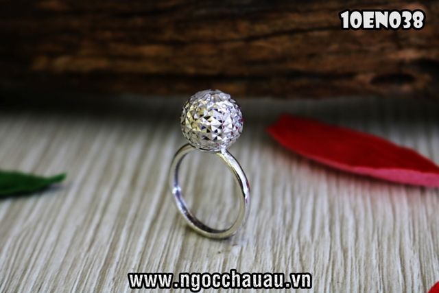  Nhẫn nữ Vàng Trắng  10EN038 