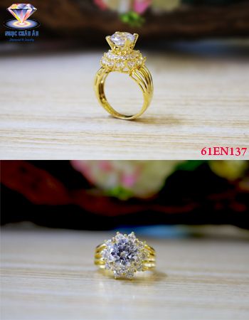  Nhẫn Nữ Vàng 61EN137 