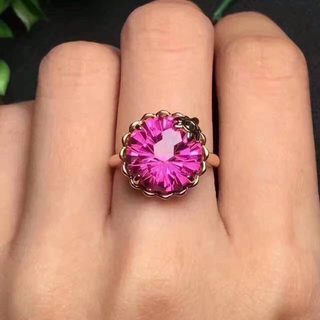  Pink Topaz - Round  8.0mm 