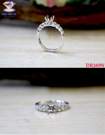  Nhẫn Kim cương thiên nhiên DR269N 