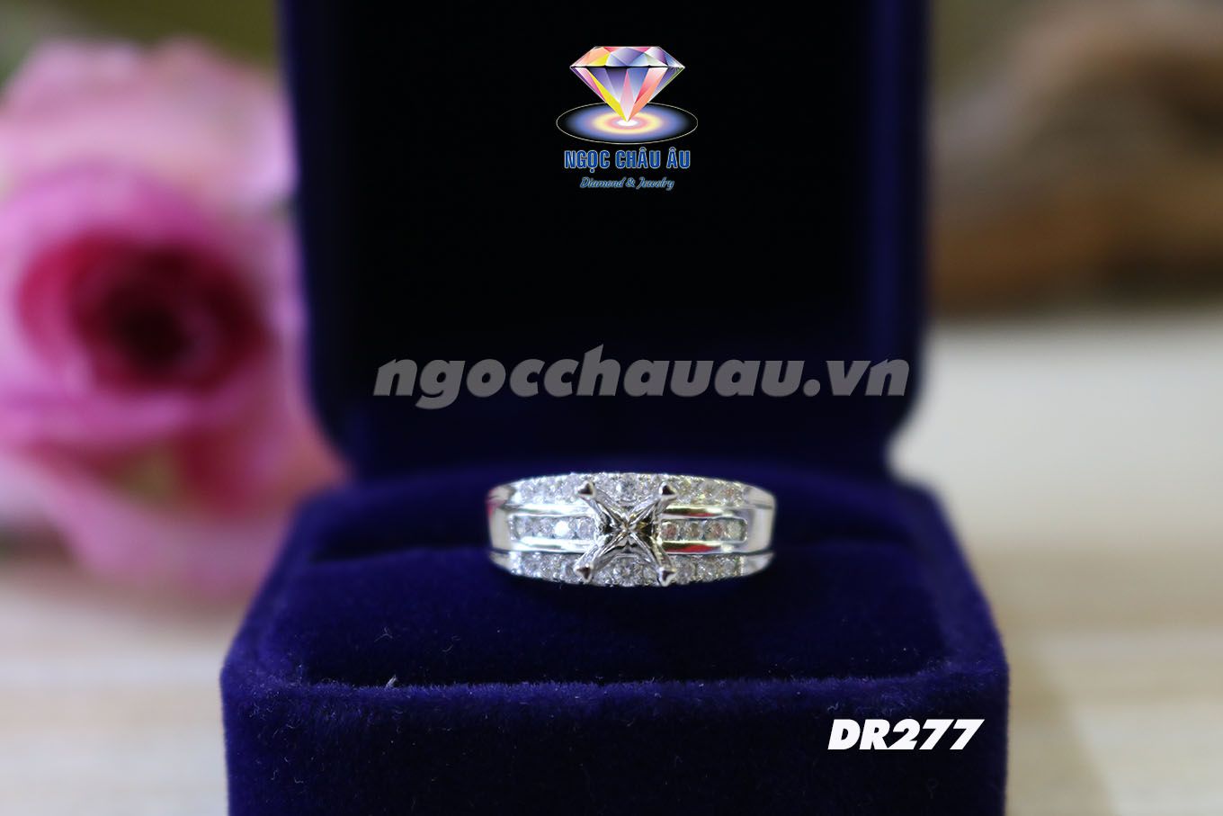  Nhẫn Kim Cương Thiên Nhiên DR277 