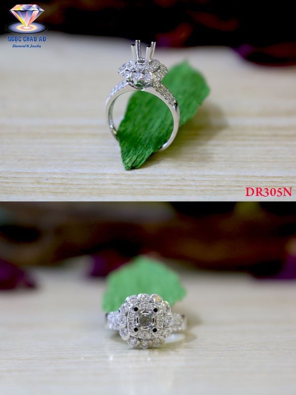  Nhẫn Kim cương thiên nhiên DR305N 