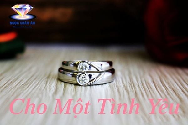 Nhẫn Cặp Kim Cương Thiên Nhiên GCR001D