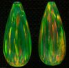  Green Opal - Pear 5.0x7.0mm 