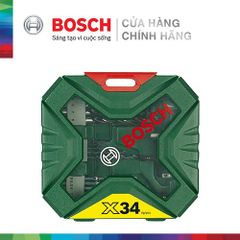 Bộ mũi khoan và vặn vít X-line 34 chi tiết 2607010608