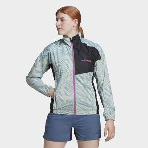 Áo Adidas chính hãng - Terrex Trail Running Printed Wind Jacket