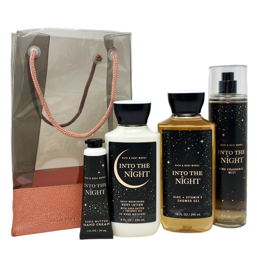  Gift Set 4 Món Full Size BATH BODY & WORKS - Into The Night 