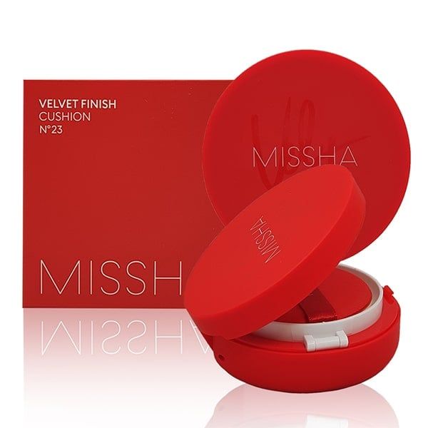  Phấn Nước Che Phủ Hoàn Hảo MISSHA Velvet Finish Cushion 