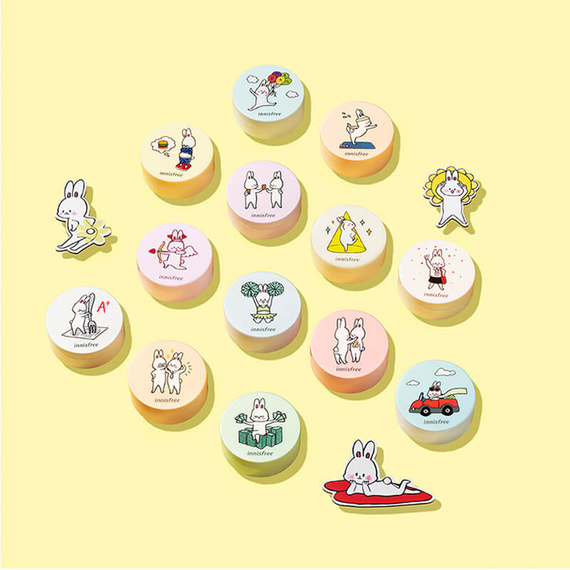 Phấn Phủ Kiềm Dầu Innisfree No Sebum Happy Bunny Cheering Edition Mineral Powde