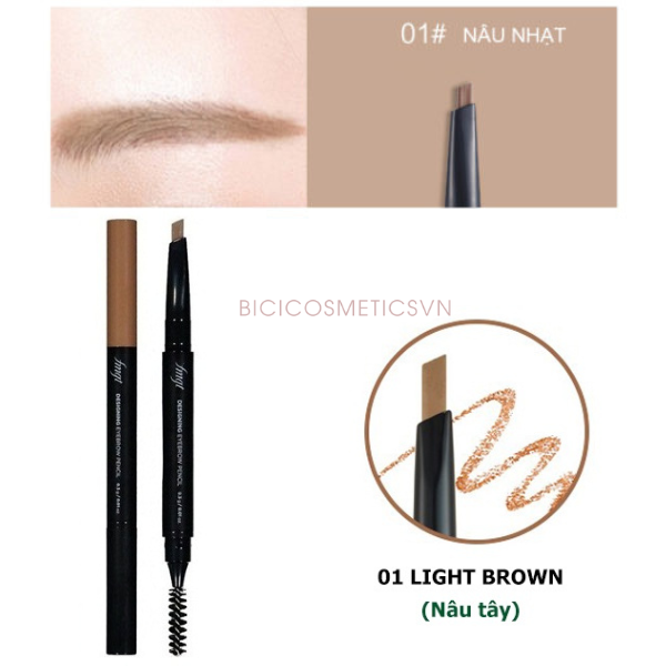  Chì Kẻ Mày 2 Đầu The Face Shop FMGT Designing Eyebrow Pencil 