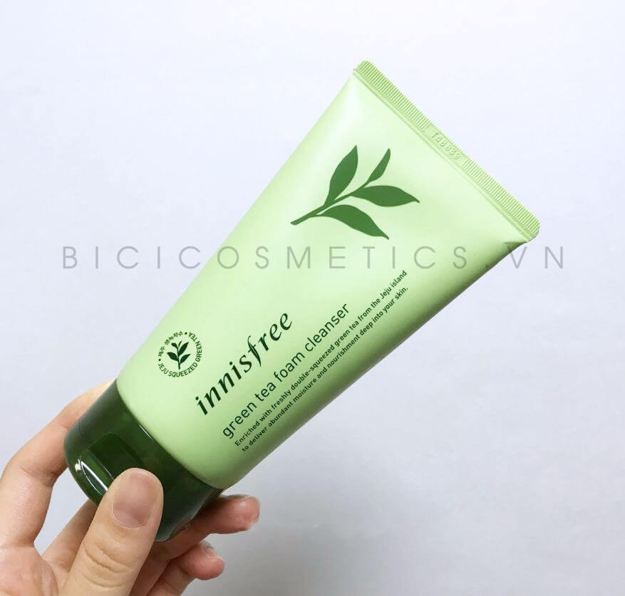 Innisfree Green Tea Foam Cleanser - Bicicosmetics.vn