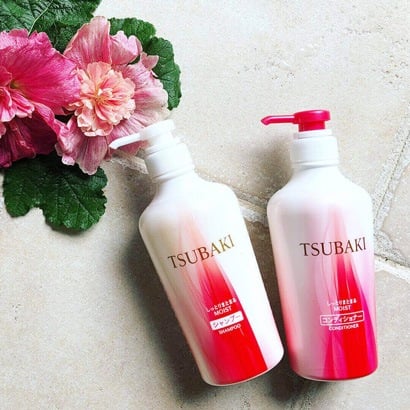 Bộ Sản Phẩm Gội Xả Nuôi Dưỡng Tóc Shiseido Tsubaki