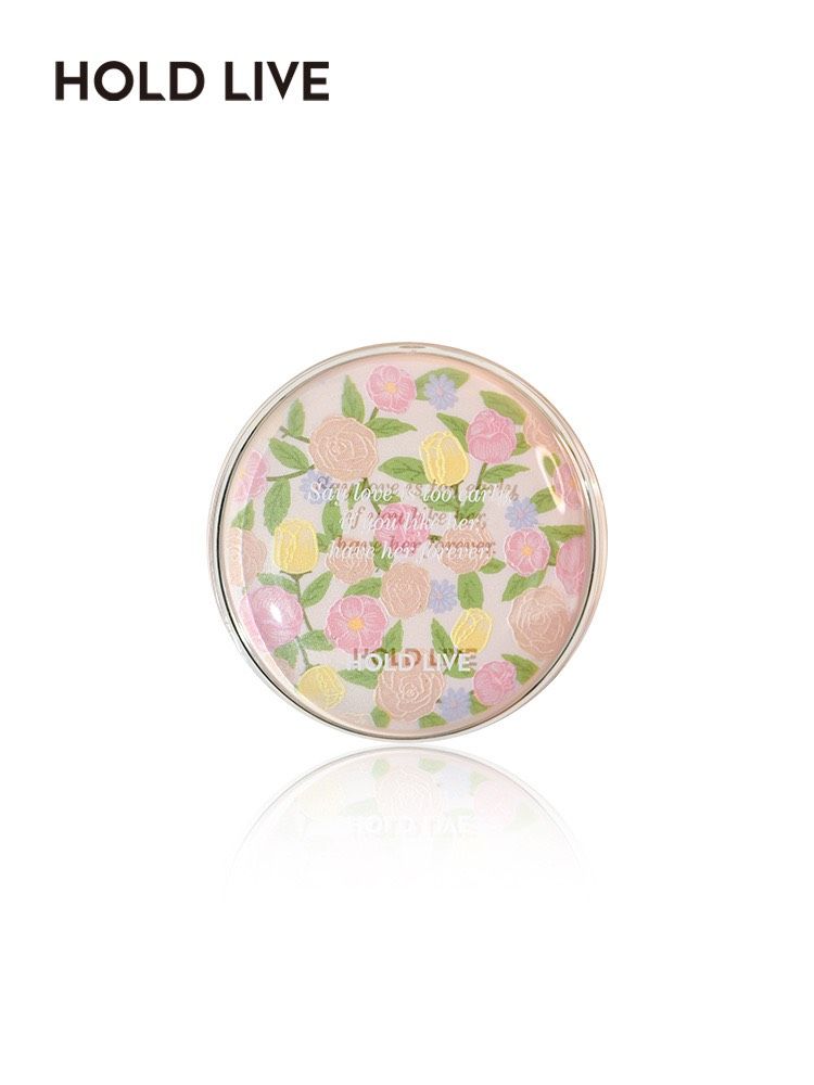  Phấn Nén Kiềm Dầu Hoa Hồng HOLD LIVE Hua Yang soft Mist Pressed Powder 