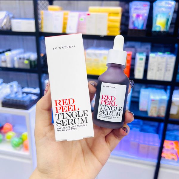  Tinh Chất Peel Da SO'NATURAL Red Peel Tingle Serum - 35ML 