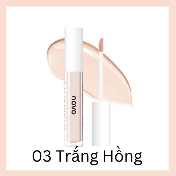  Che Khuyết Điểm Dạng Kem NOVO Silky Moisturizing Concealer 