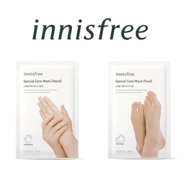  Mặt Nạ Ủ Da Tay/Chân Cấp Ẩm Mềm Da INNISFREE Special Care Mask 