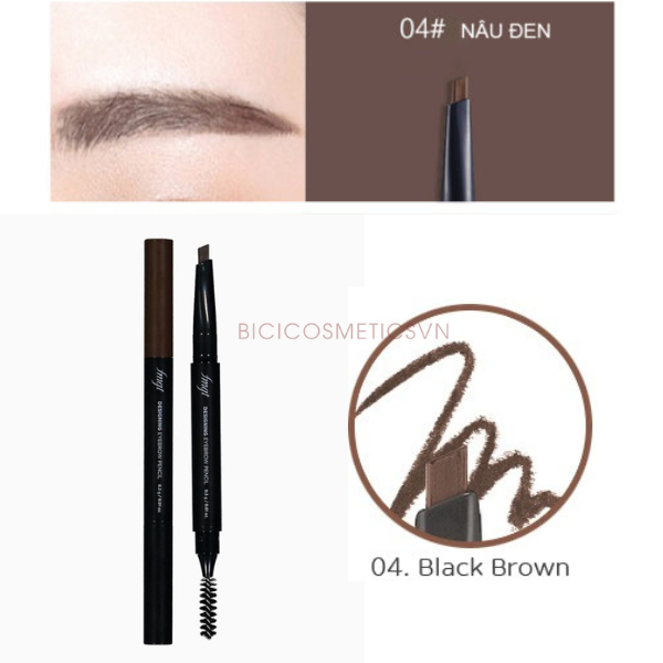  Chì Kẻ Mày 2 Đầu The Face Shop FMGT Designing Eyebrow Pencil 