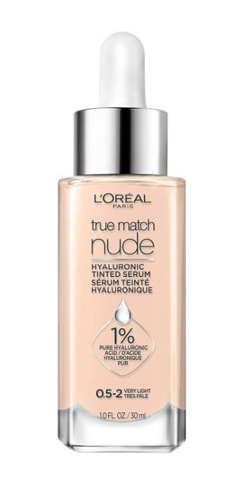  Kem Nền Dạng Tint Che Phủ Cao, Chứa Serum HA L'OREAL True Math Nude Hyaluronic Tinted Serum 2022 