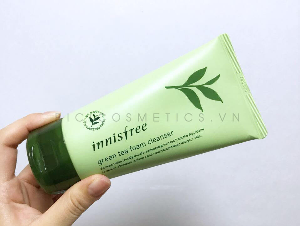 Innisfree Green Tea Foam Cleanser - Bicicosmetics.vn