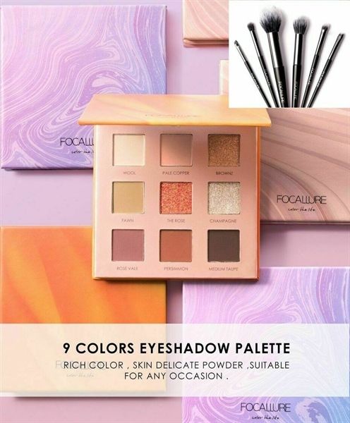  Bảng Phấn Mắt 9 Ô FOCALLURE 9-PAN Eyeshadow Palette | FA-62 