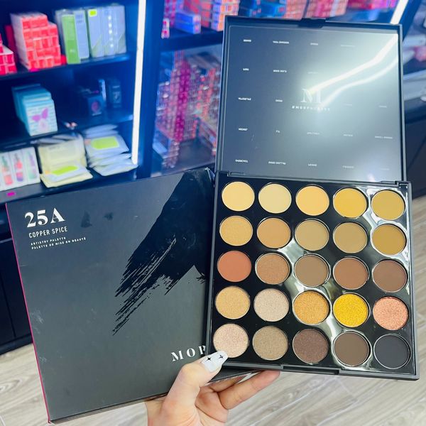  Bảng Phấn Mắt 25 Màu MORPHE Limited Edition 25A Copper Spice 